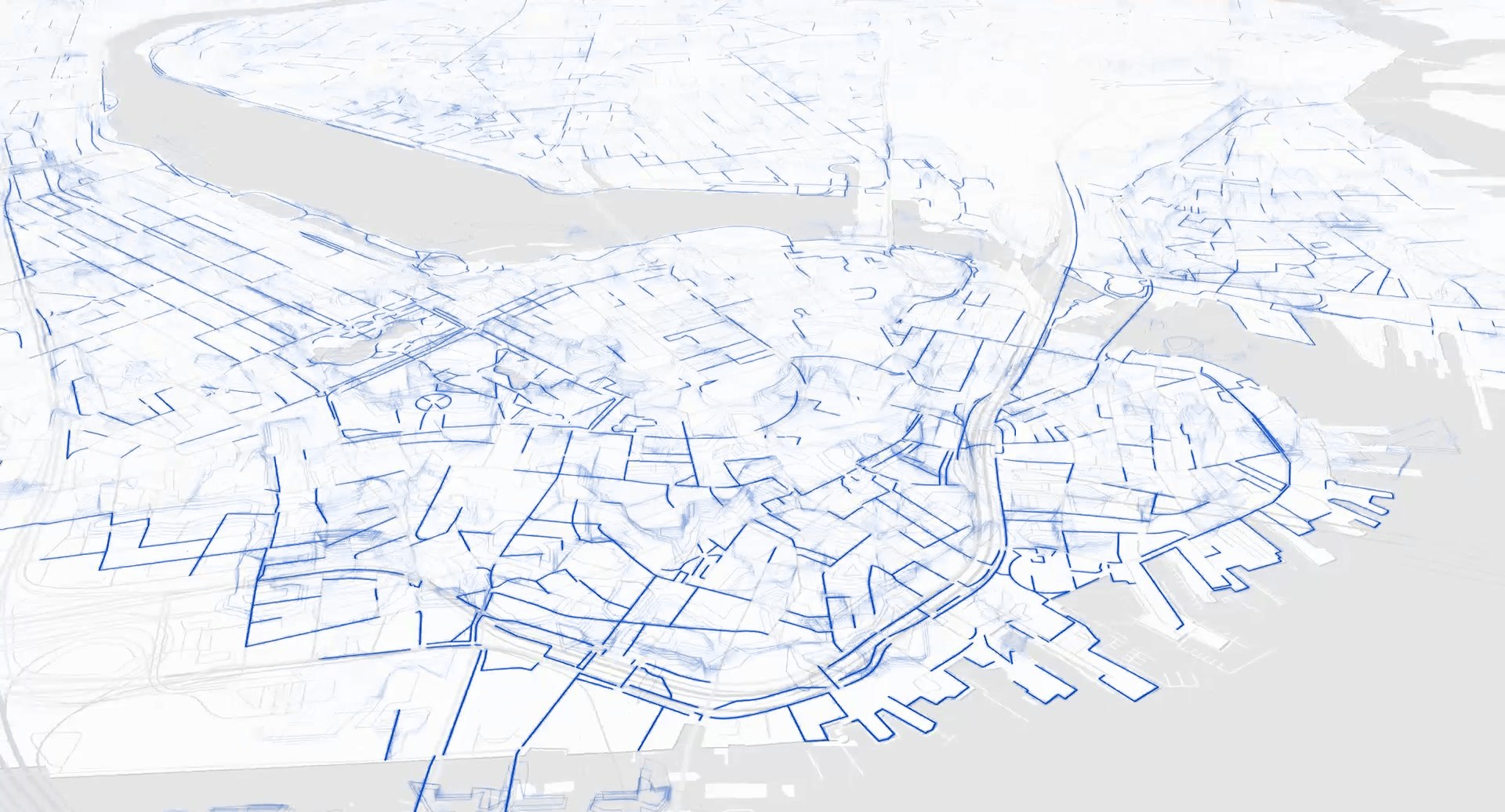 Pedestrian GPS trajectories across Boston, MIT Senseable City Lab